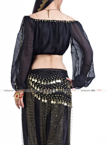 Бесплатная доставка набор танцев на животе Новая индийская танцевальная одежда Сервис Специальное предложение B+S Фонарь длинные рукава+яркие брюки