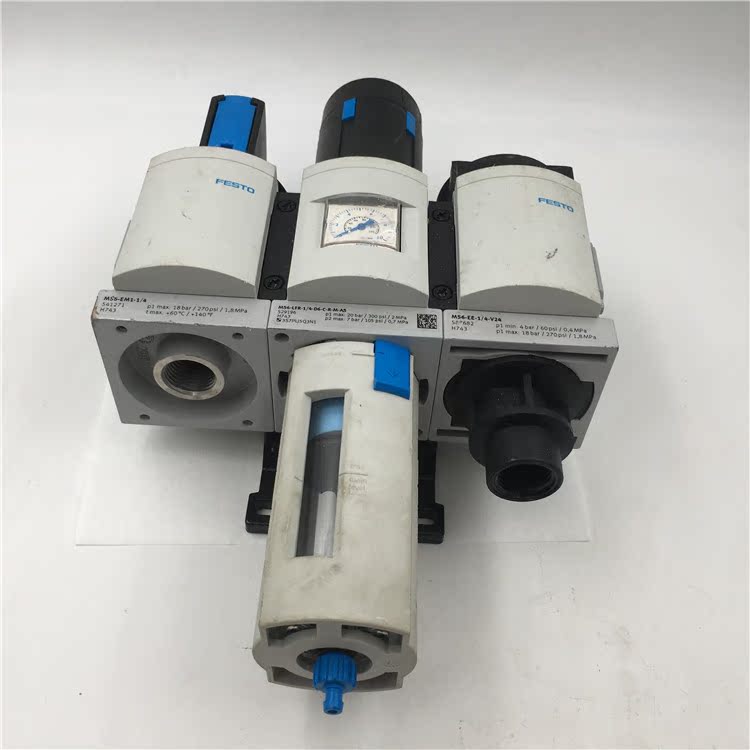 FESTO MS6-EM1-1/4 541271 MS6-LFR-1/4-D6-C-R-M-AS 529196实物 - 图2