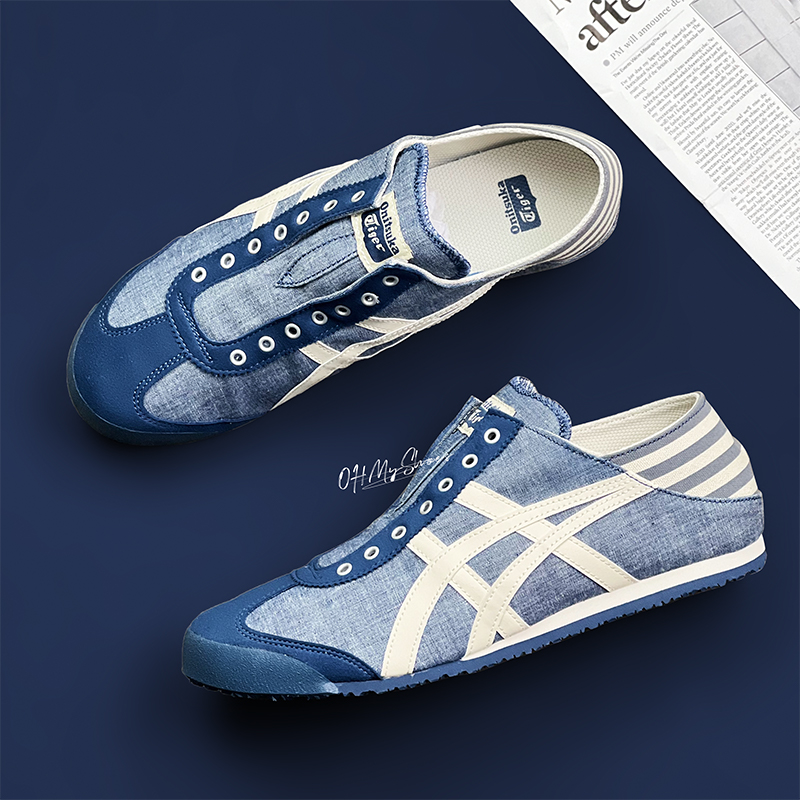 Onitsuka Tiger鬼塚虎PARATY男鞋女鞋日系简约可踩跟一脚蹬TH342N-图1