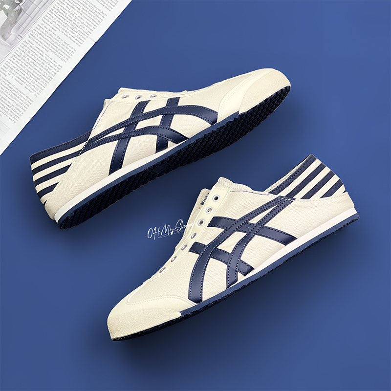 Onitsuka Tiger鬼塚虎PARATY男鞋女鞋日系简约可踩跟一脚蹬TH342N-图0