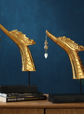 异丽东南亚风铜铃泰式会所摆件