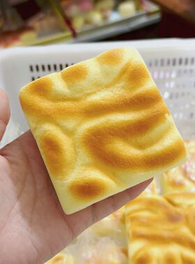 PU湿软慢仿真虎皮蛋糕慢回弹捏捏乐解减解压模型食玩礼品一件代发