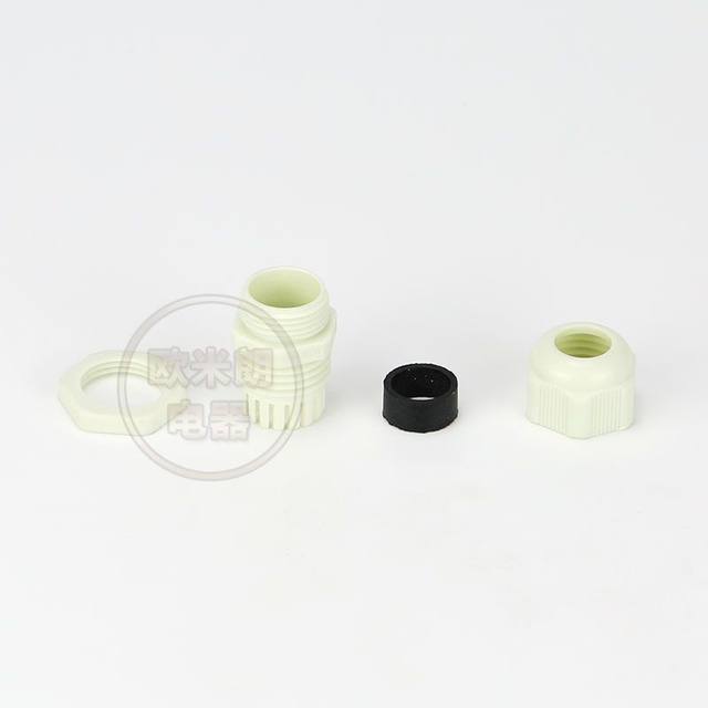 Nylon plastic cable waterproof connector