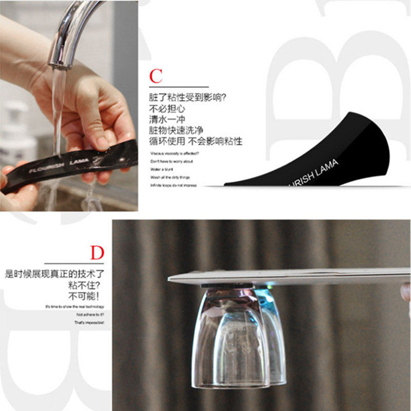 纳米随手贴手机支架家居无痕吸附胶贴万能贴墙面镜子强力稳固贴片,淘宝优惠券,粉丝福利购,淘宝优惠卷