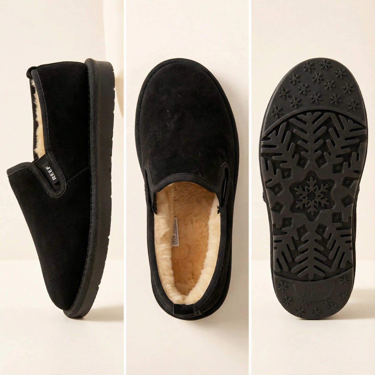 回力冬季棉鞋 一脚蹬老年人鞋加绒保暖鞋套脚软底防滑男女平底鞋,淘宝优惠券,粉丝福利购,淘宝优惠卷