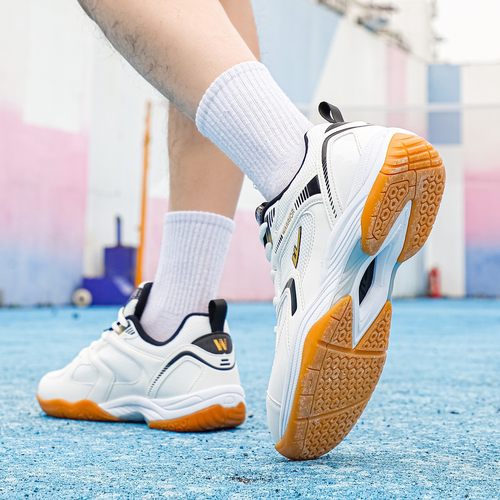 回力乒羽鞋2025新款网面透气减震橡胶底防滑专业碳板比赛羽毛球鞋 - 图1