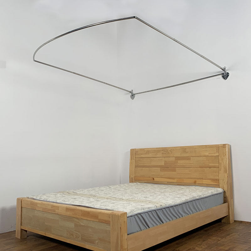 打墙钻孔伸缩蚊帐支架不锈钢钓鱼竿加粗加厚1.5米床1.8m挂墙蚊帐,淘宝优惠券,粉丝福利购,淘宝优惠卷