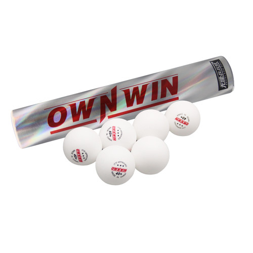 OWNWIN澳悠无缝乒乓球3星三星球40+新材料球澳门世界杯WTT大赛球 - 图2