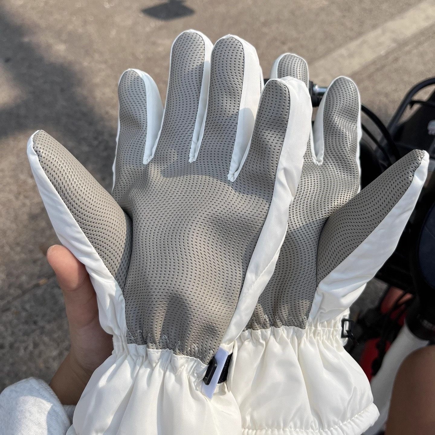 可爱卡通滑雪手套加绒加厚冬天骑车情侣手套可触屏学生骑车暖手套,淘宝优惠券,粉丝福利购,淘宝优惠卷