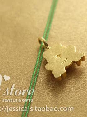 丝线款 银镀金【青蛙】吊坠 许愿项链  美国Dogeared正品