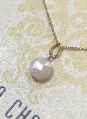 CHAKRA系列 切割面贝母吊坠  项链 美国 Dogeared 正品