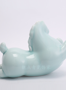 陶瓷新中式风陈设会所富态摆件