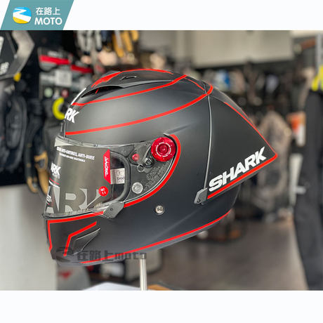 鲨鱼shark Race R Pro大尾翼洛伦佐冬测30周年碳纤维摩托