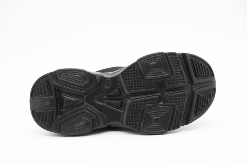 大东新款春季中跟平底圆头网布透气一脚蹬防滑运动鞋童鞋21Q1656