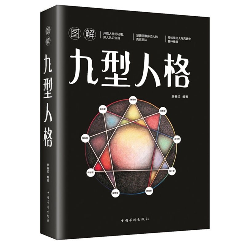 现货正版图解九型人格廖春红著中国华侨出版社读人术性格分析心理学读心术洞察自己和身边人真实想法性格测试心理学读物入书籍-图3