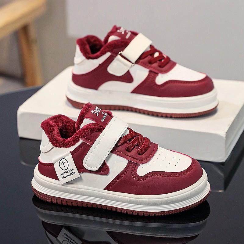 女童鞋冬季2024新款加绒保暖儿童运动二棉鞋中大童魔术贴女孩板鞋,淘宝优惠券,粉丝福利购,淘宝优惠卷