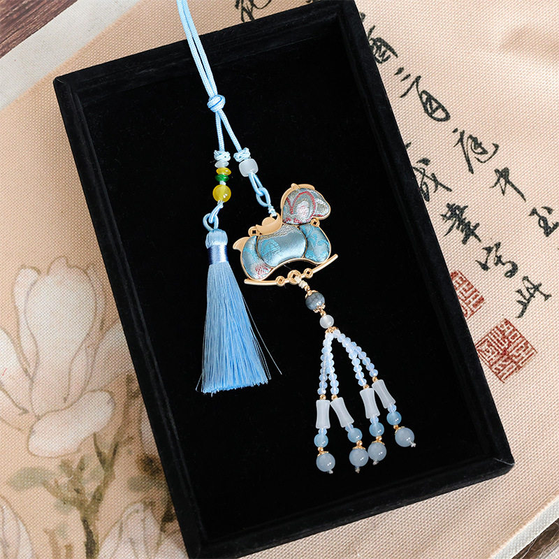 新中式非遗宋锦小马挂件红色喜庆迎新年马年吊坠马上暴富挂饰品,淘宝优惠券,粉丝福利购,淘宝优惠卷