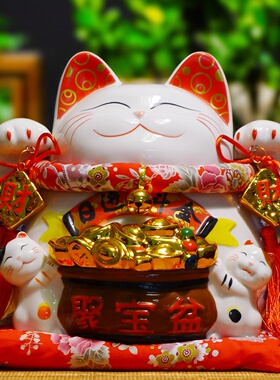 大号四季发财招财猫镇宅开业送礼
