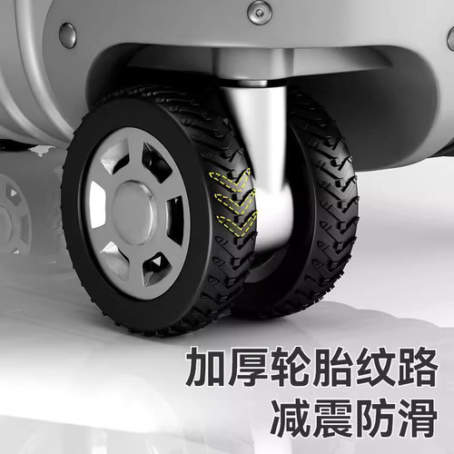 行李箱轮子橡胶套保护套拉杆箱替换硅胶静音万向轮滑轮硅胶圈配件 - 图0