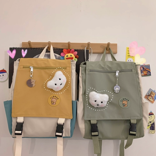 Ранец, японская сумка через плечо для школьников, свежий универсальный рюкзак, в корейском стиле, для средней школы, в японском стиле