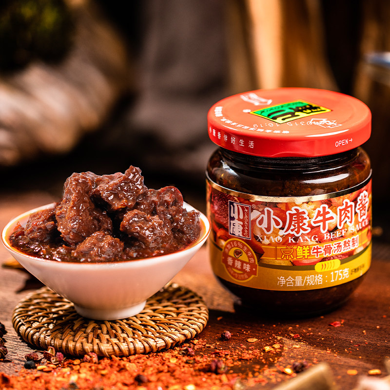小康牛肉酱甜辣味下饭酱拌面酱
