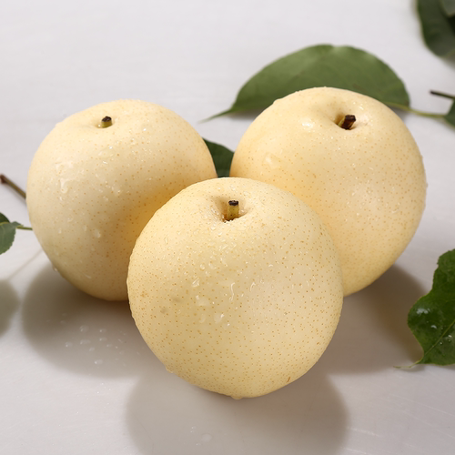 白皇冠梨脆甜多汁果园直采5斤新鲜水果整箱包邮 - 图0