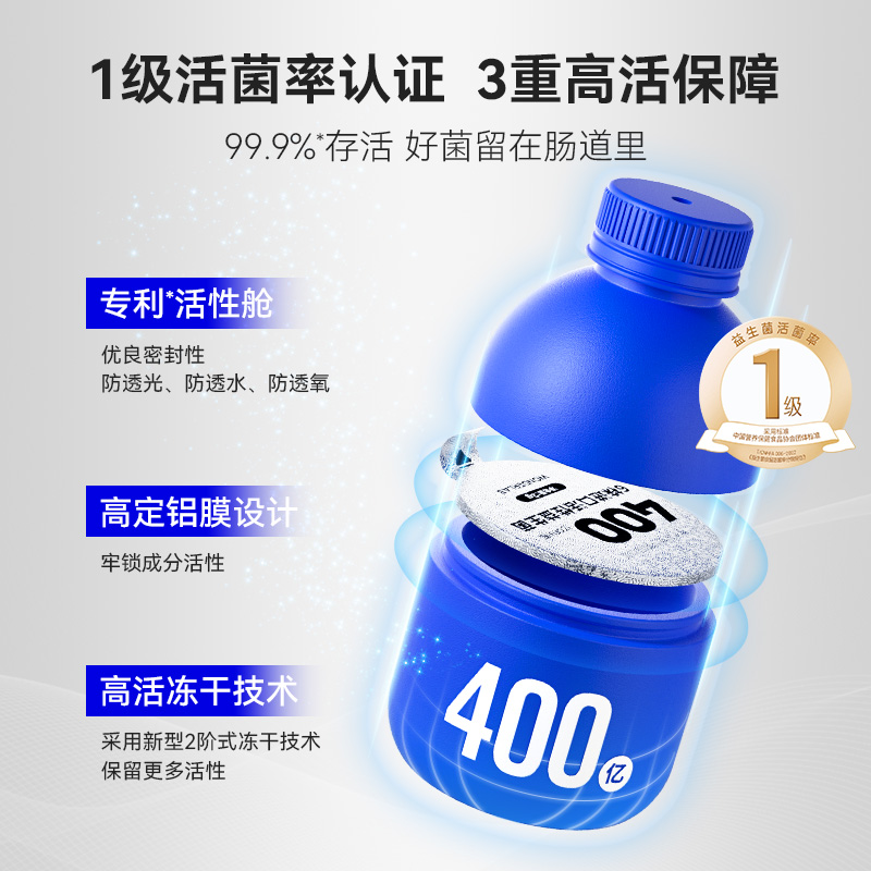 【现货】万益蓝WonderLab小蓝瓶B420S100益生菌成人多款可选