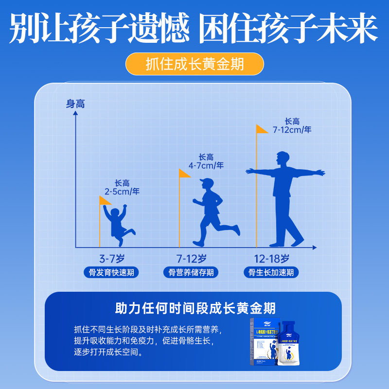 氨基丁酸饮青少年成长片发育补钙儿童成长多维矿物质补充钙铁锌,淘宝优惠券,粉丝福利购,淘宝优惠卷