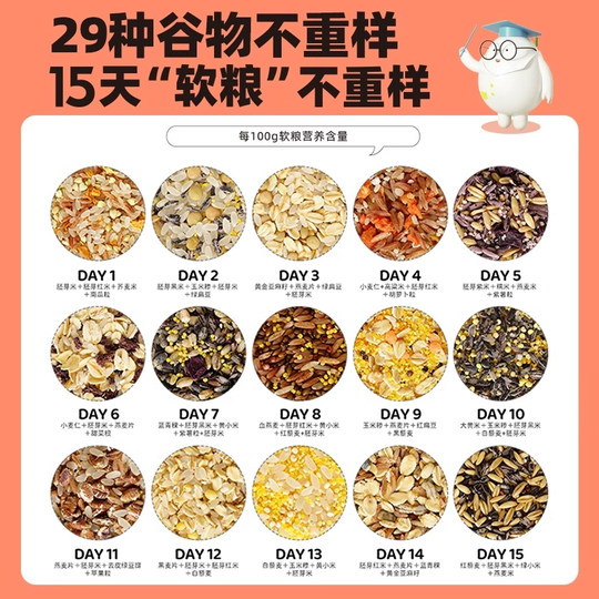 芽芽乐每日软粮粥儿童五谷杂粮童营养早餐婴儿胚芽米宝宝粥