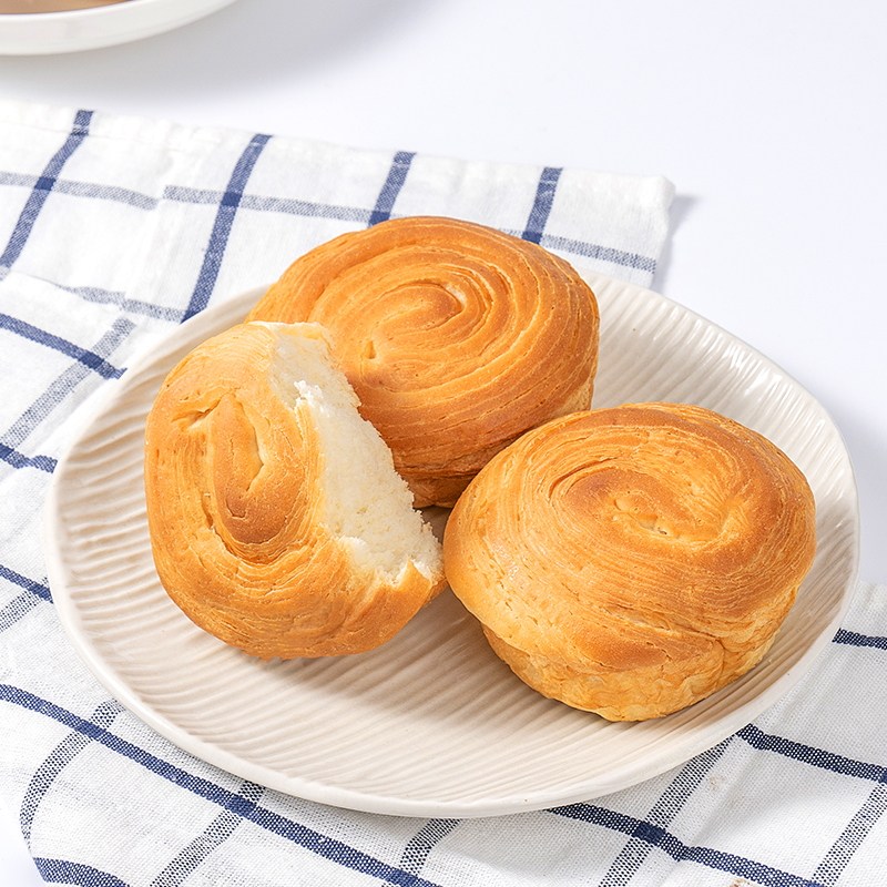 包邮福事多手撕面包300g*2箱约14个吐司营养早餐零食糕点休闲食品