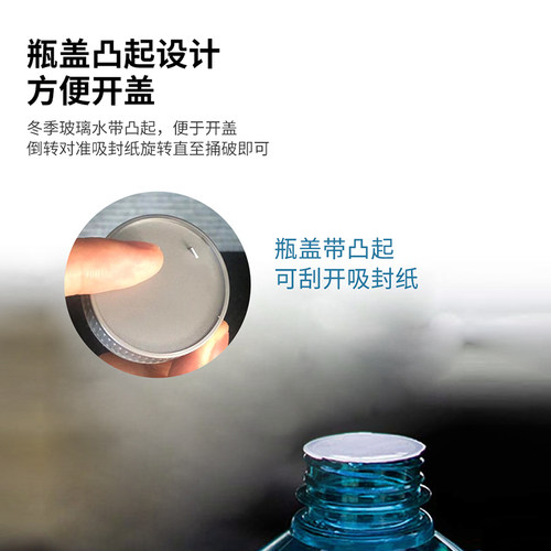 百适通玻璃水汽车玻璃水强力去污去油膜车用玻璃水雨刮水防冻零下 - 图1