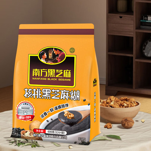 南方黑芝麻核桃黑芝麻糊 - 图1
