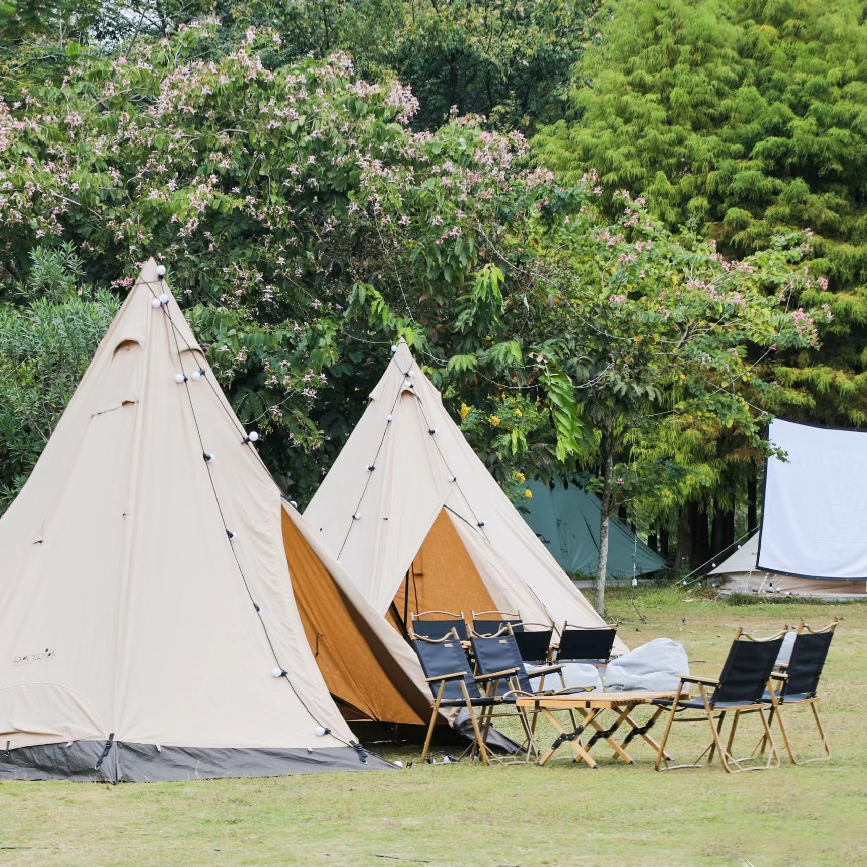 广州流溪河露营地1天 【露天会议】天幕+航拍视频|团建·不过夜露营 - 图1