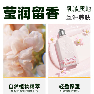 【臻选】欧舒丹樱花身体乳润肤乳保湿滋润秋冬留香男女士官方礼物