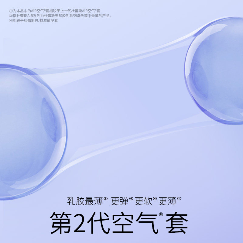 杜蕾斯避孕套AiR空气快感三合一16只空气套套超薄安全套情趣成人