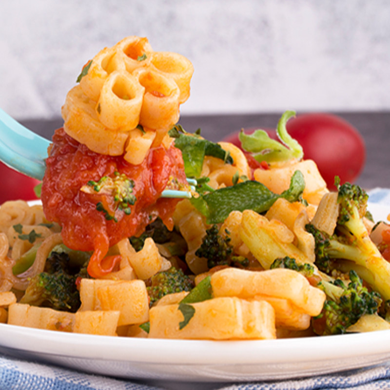 【直营】麦丽莎进口儿童意面500g*3粉红小猪方便速食家用西餐面条