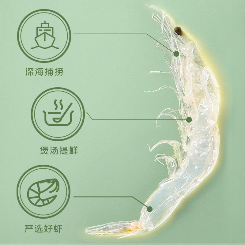 富昌虾皮干货70g海产品海鲜虾皮小虾米海带紫菜煲汤,淘宝优惠券,粉丝福利购,淘宝优惠卷