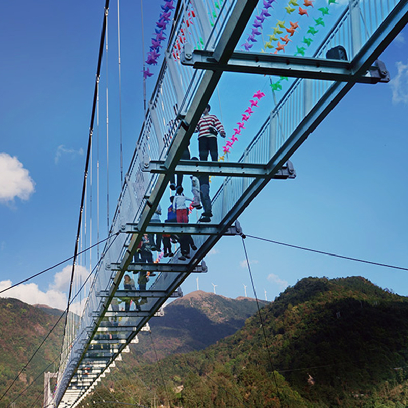 [天露山旅游度假区-大门票+玻璃桥]广东云浮新兴天露山观光玻璃桥票 - 图0