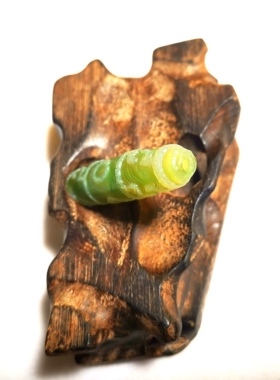 西藏绿玛瑙三眼莲师天然玛瑙女民族风锁骨项链吊坠多串配饰