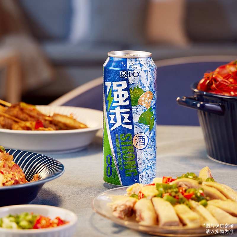 RIO銳澳清爽強爽組合清爽強爽多口味共8罐330ml*8預調雞尾酒_天貓超市_酒類