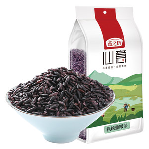 燕之坊云南紫米紫糯米黑米黑糯米新米五谷杂粮米粗粮饭团材料