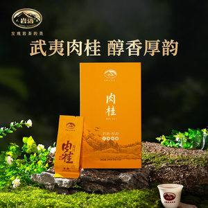 正山堂岩语厚韵肉桂茶特级浓香型自饮口粮茶正宗武夷岩茶盒装144g