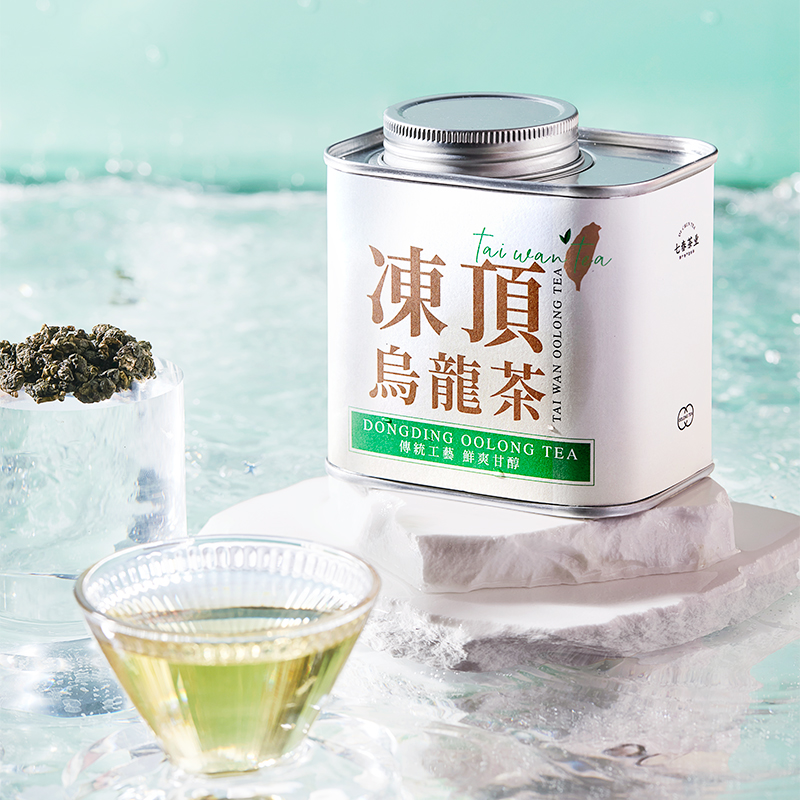 七春茶叶冻顶乌龙茶180g台湾高山茶乌龙茶浓香小罐装冷泡茶叶送礼 - 图3