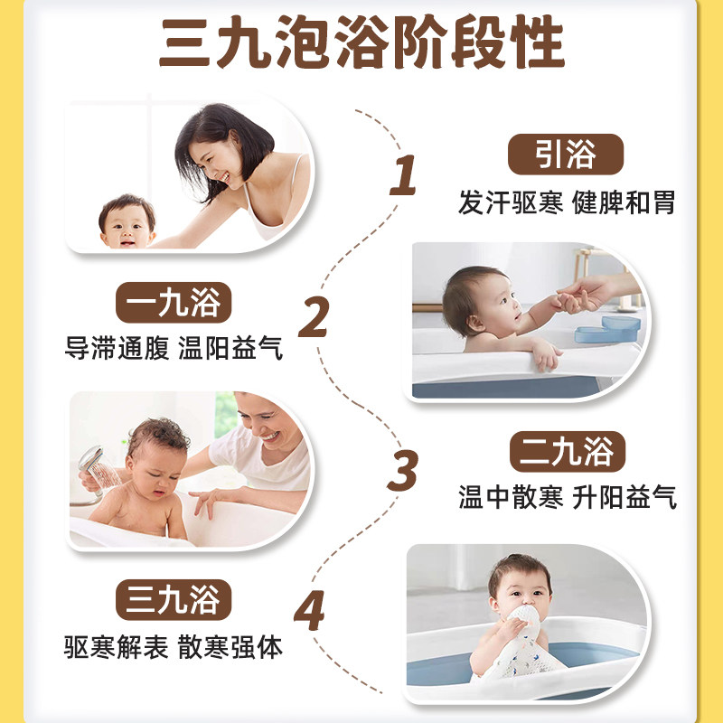 艾裕三九天宝宝儿童泡澡药包秋冬专用小儿沐浴泡脚洗泡澡中药包,淘宝优惠券,粉丝福利购,淘宝优惠卷