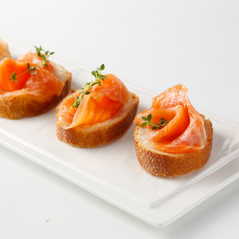 【3件85折】新日期 渔传播苹果木烟熏智利三文鱼切片熏制大西洋鲑,淘宝优惠券,粉丝福利购,淘宝优惠卷