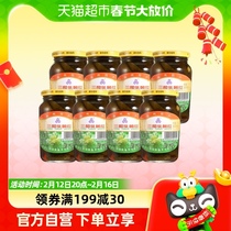 Three and four beauty sauce Cucumber Sour Cucumbers 375g * 8 Bottles Leftover pickles Pickles Small Dish with Vegetable Yangzhou Tersan