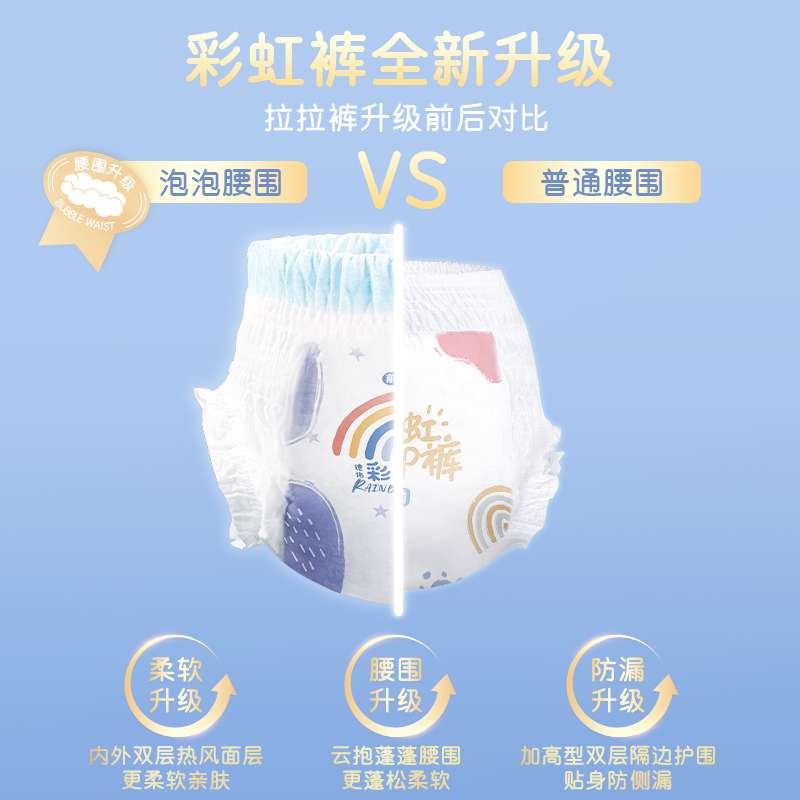 德佑彩虹拉拉裤系列2包装