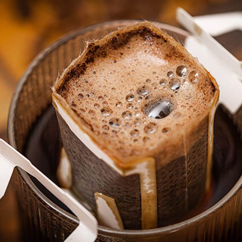 印尼进口火船挂耳咖啡10g*5袋/盒纯黑咖啡粉美式阿拉比卡豆,淘宝优惠券,粉丝福利购,淘宝优惠卷