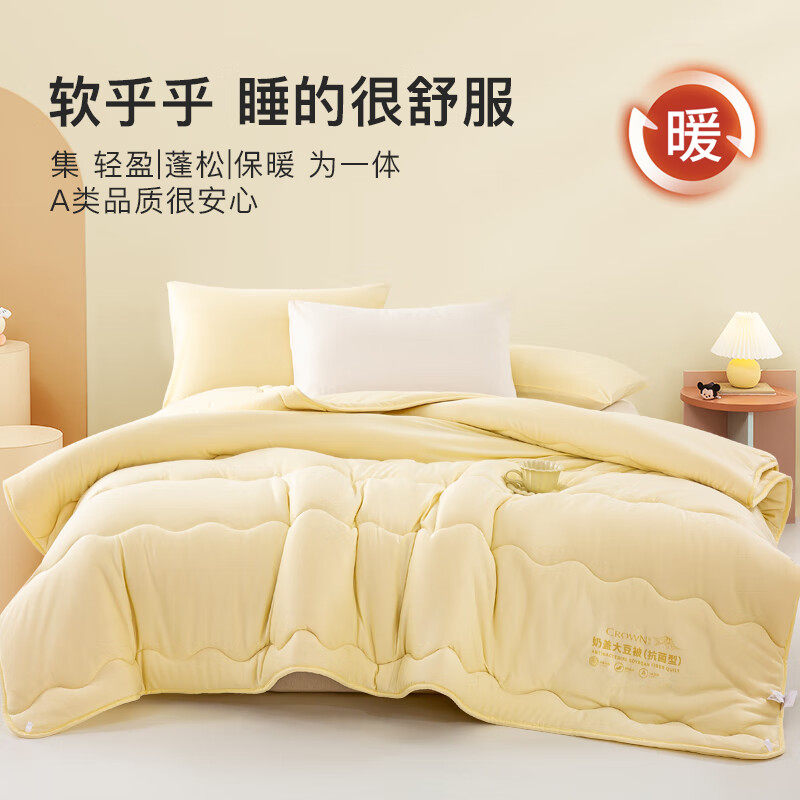 皇冠A类被子被芯四季通用春秋被加厚冬被家用宿舍空调被,淘宝优惠券,粉丝福利购,淘宝优惠卷