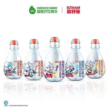 屈臣氏饮用水奥特曼主题200ml*12[2元优惠券]-寻折猪